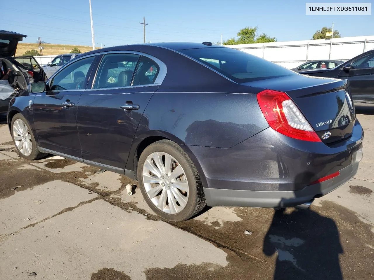 1LNHL9FTXDG611081 2013 Lincoln Mks