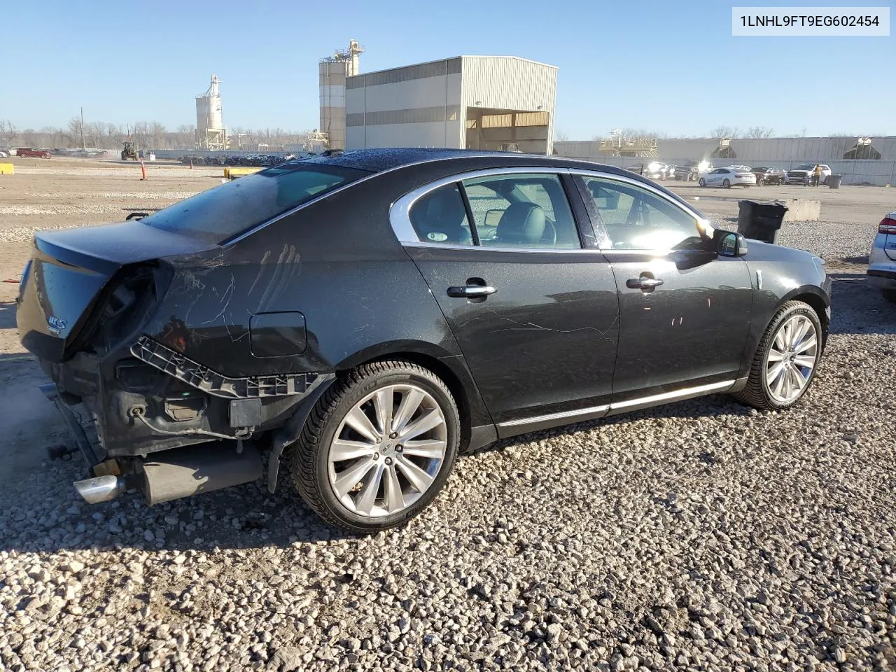 2014 Lincoln Mks VIN: 1LNHL9FT9EG602454 Lot: 43637354