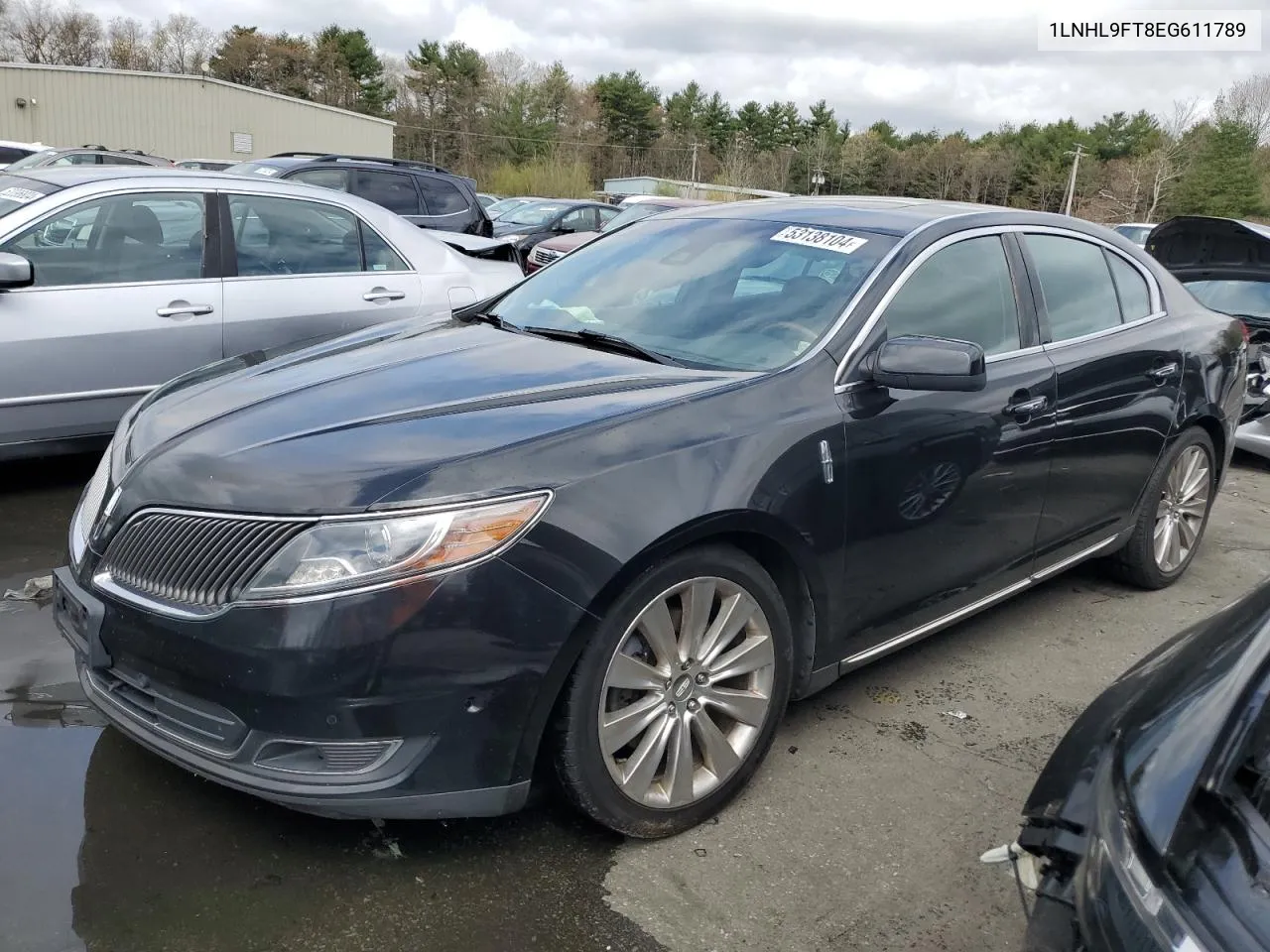 2014 Lincoln Mks VIN: 1LNHL9FT8EG611789 Lot: 53138104