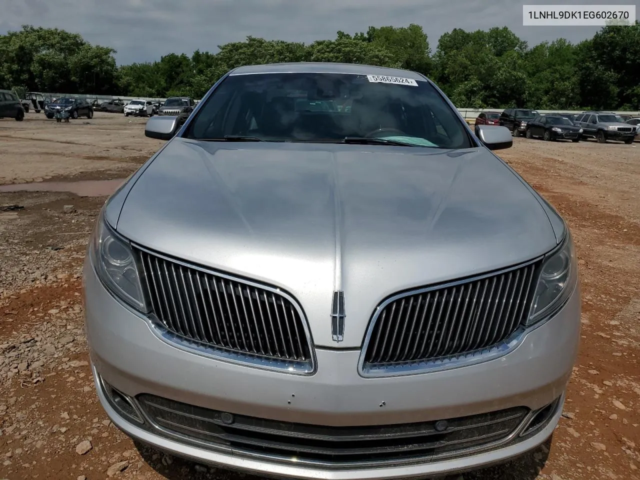 2014 Lincoln Mks VIN: 1LNHL9DK1EG602670 Lot: 55865624