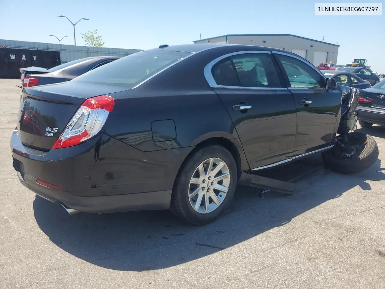 2014 Lincoln Mks VIN: 1LNHL9EK8EG607797 Lot: 56085894