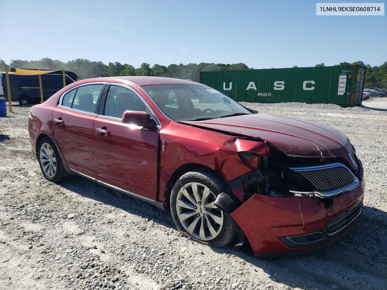 2014 Lincoln Mks VIN: 1LNHL9EK5EG608714 Lot: 56851644