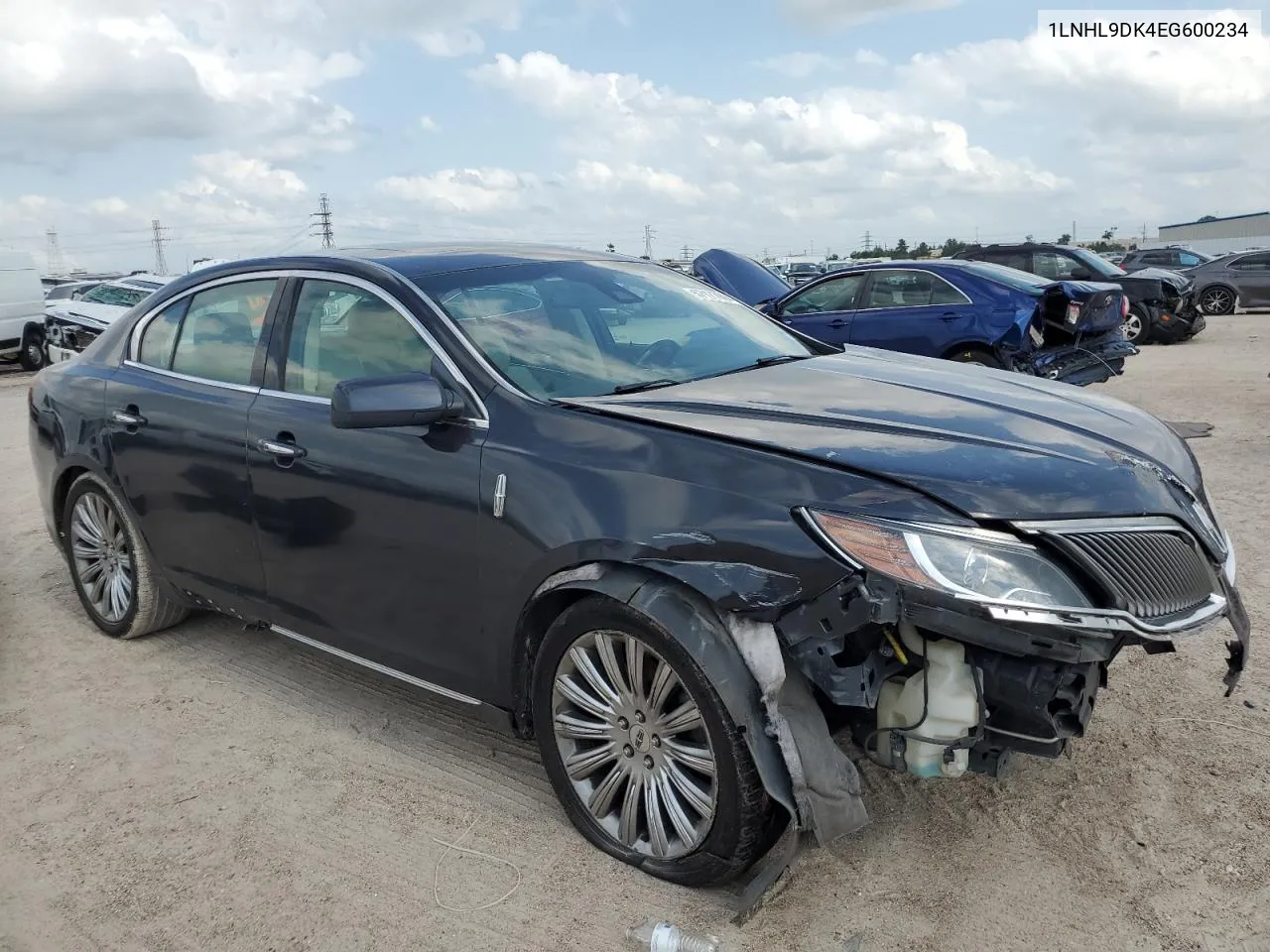 2014 Lincoln Mks VIN: 1LNHL9DK4EG600234 Lot: 57177004