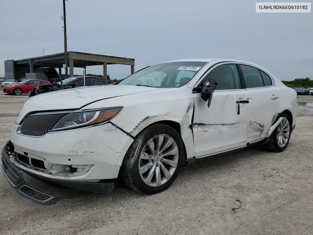 2014 Lincoln Mks VIN: 1LNHL9DK6EG610182 Lot: 59021354