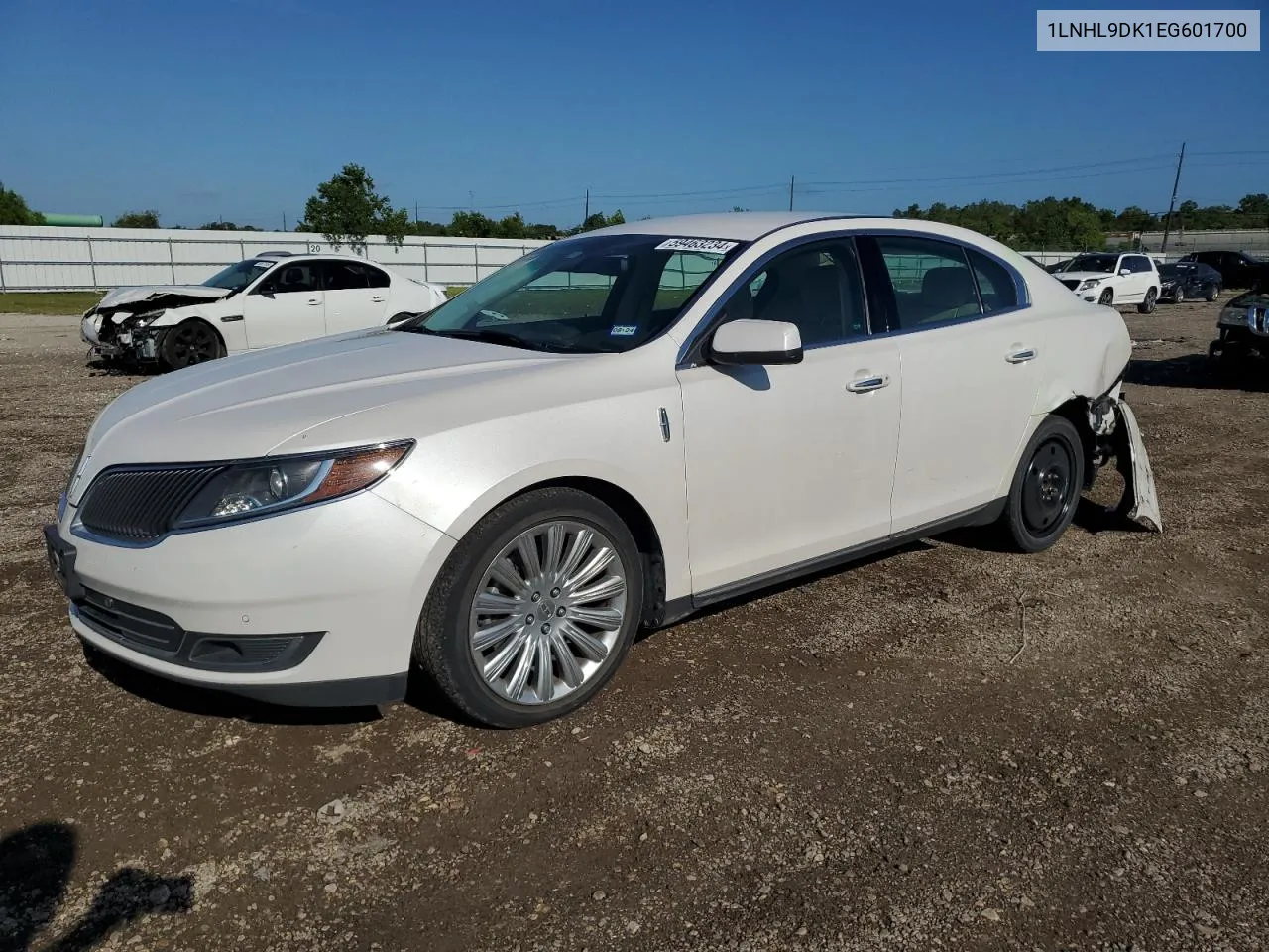 1LNHL9DK1EG601700 2014 Lincoln Mks