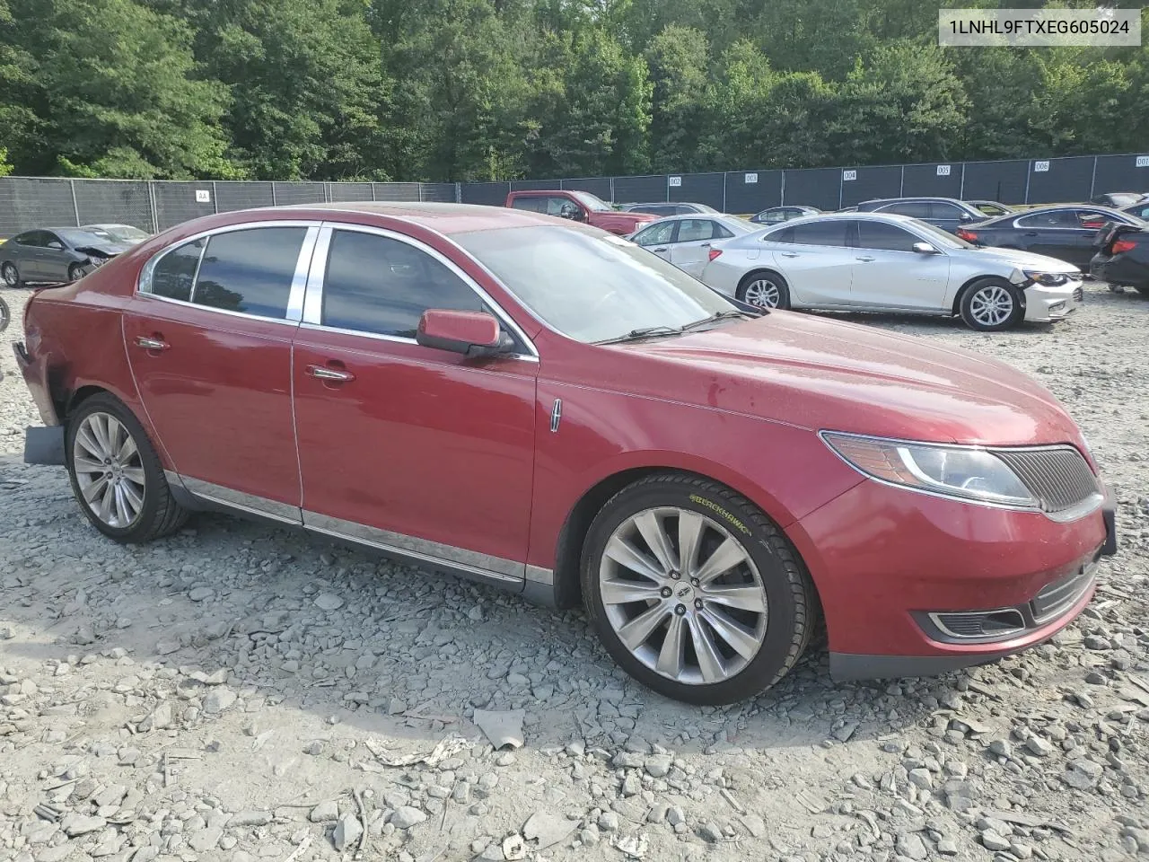 1LNHL9FTXEG605024 2014 Lincoln Mks