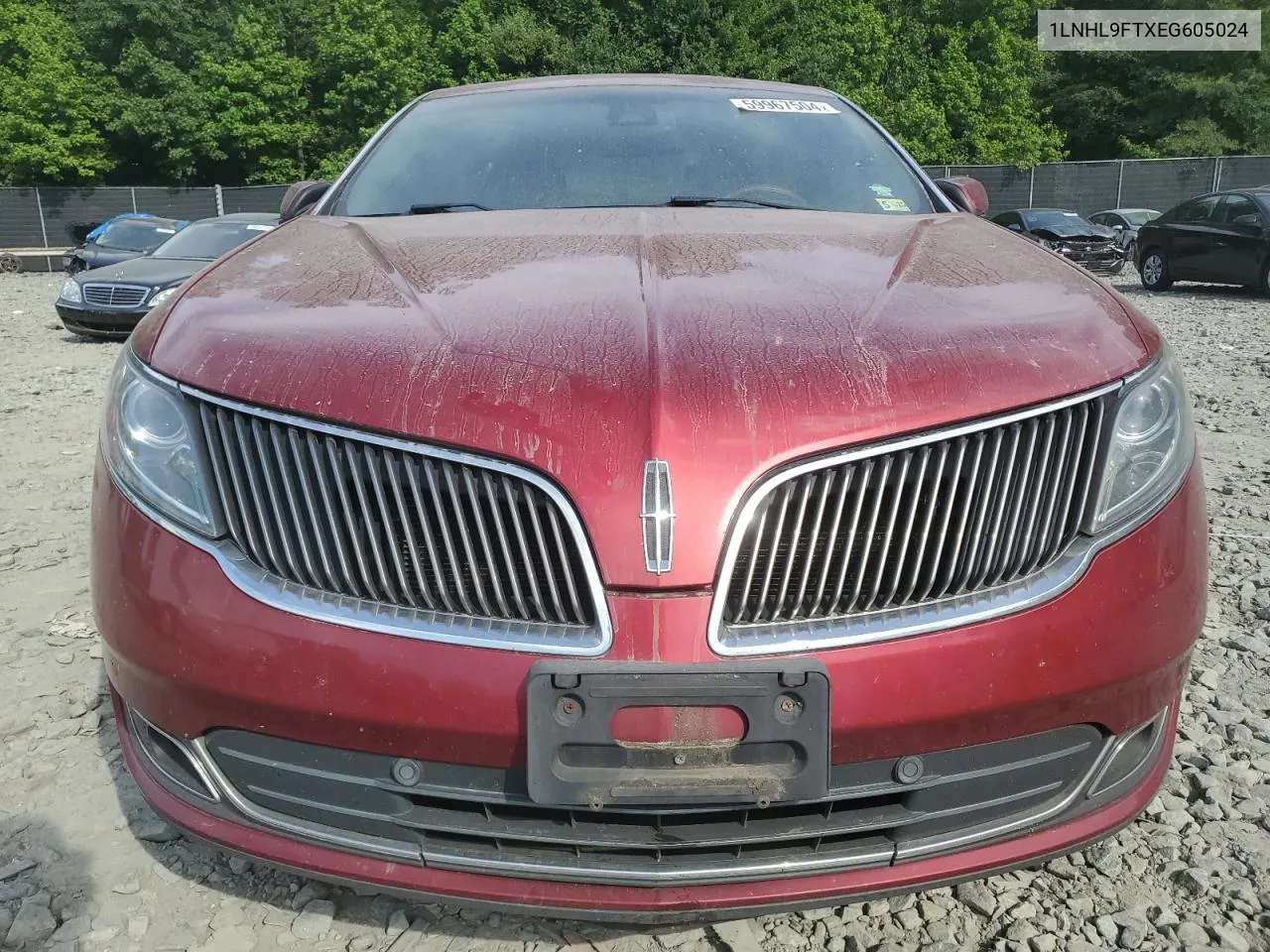 2014 Lincoln Mks VIN: 1LNHL9FTXEG605024 Lot: 59967504