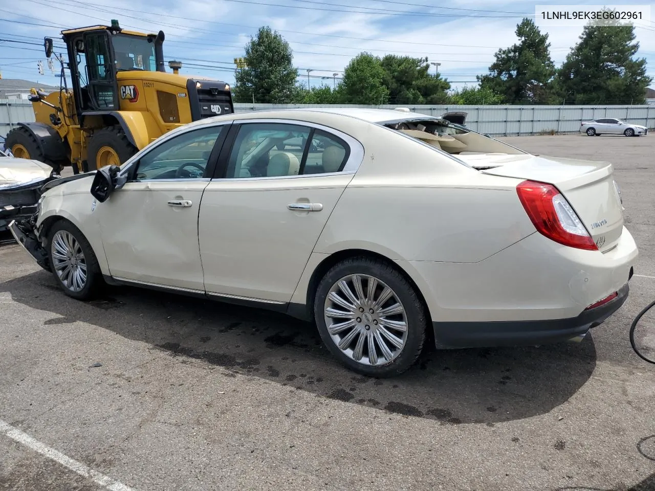 2014 Lincoln Mks VIN: 1LNHL9EK3EG602961 Lot: 61485334