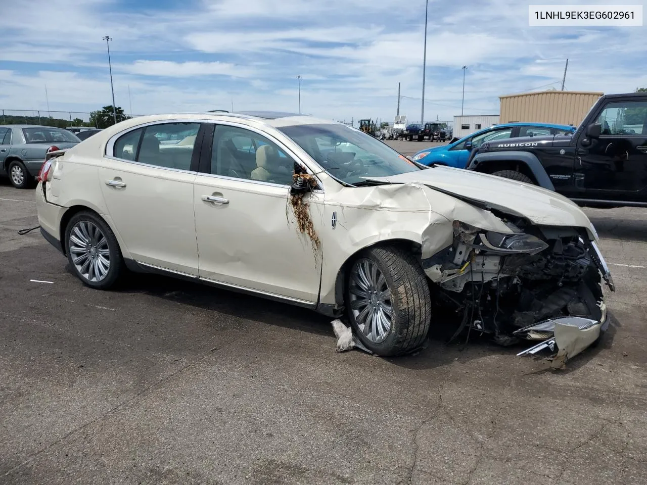 2014 Lincoln Mks VIN: 1LNHL9EK3EG602961 Lot: 61485334