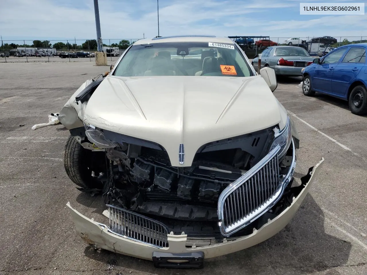 1LNHL9EK3EG602961 2014 Lincoln Mks