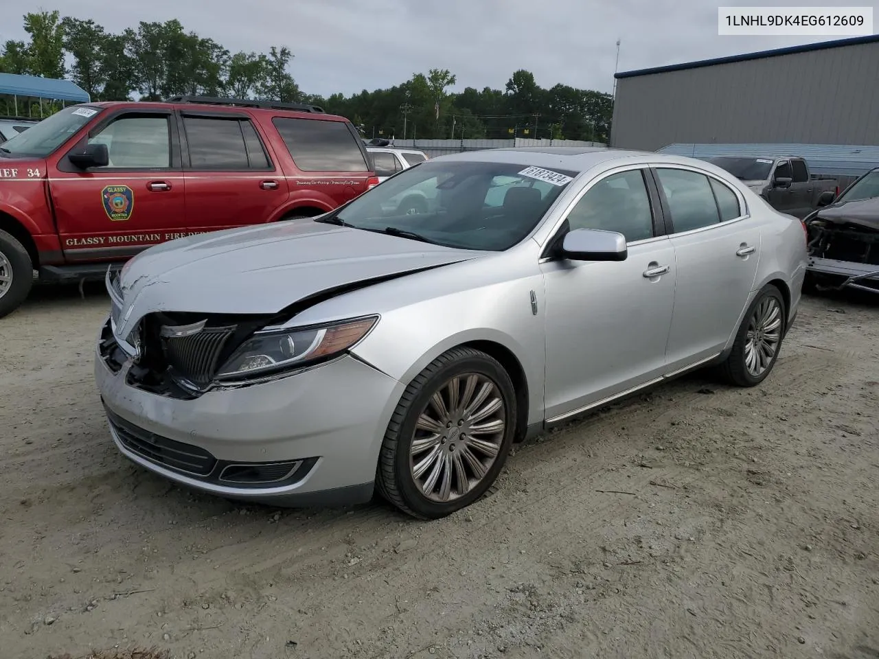 1LNHL9DK4EG612609 2014 Lincoln Mks