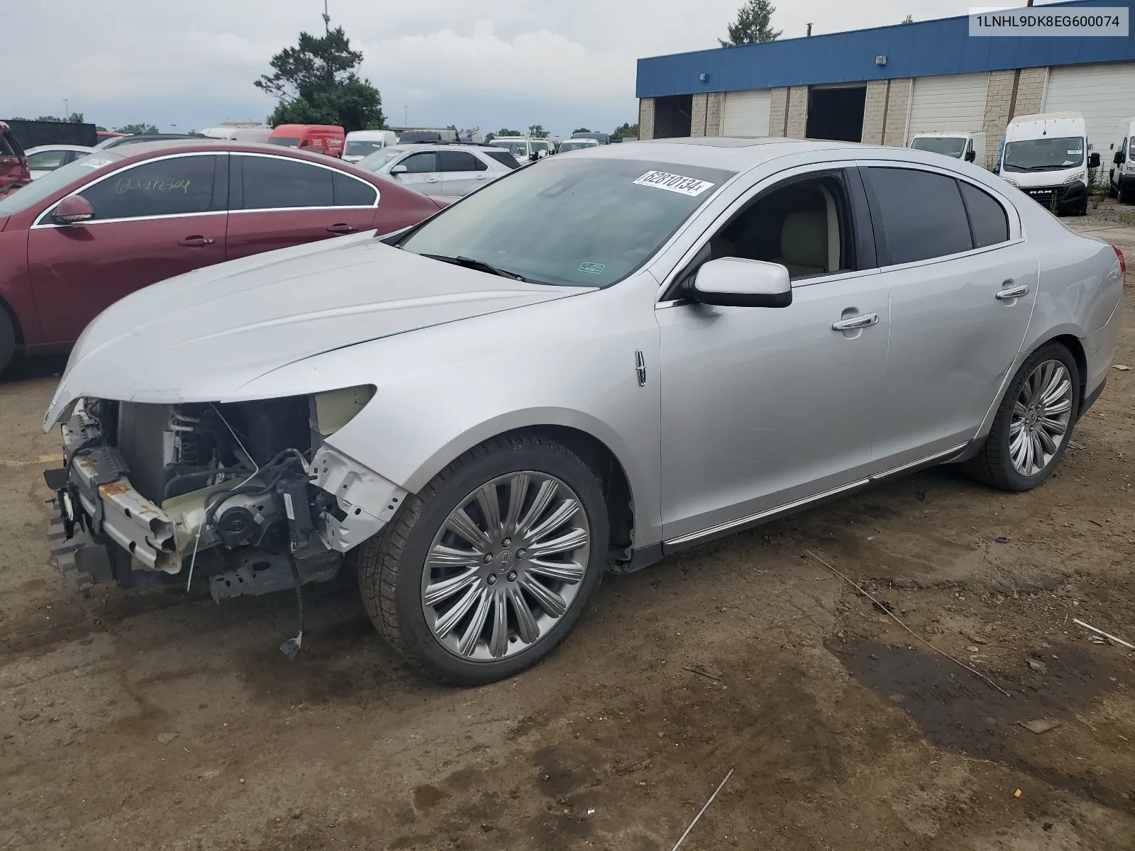 1LNHL9DK8EG600074 2014 Lincoln Mks