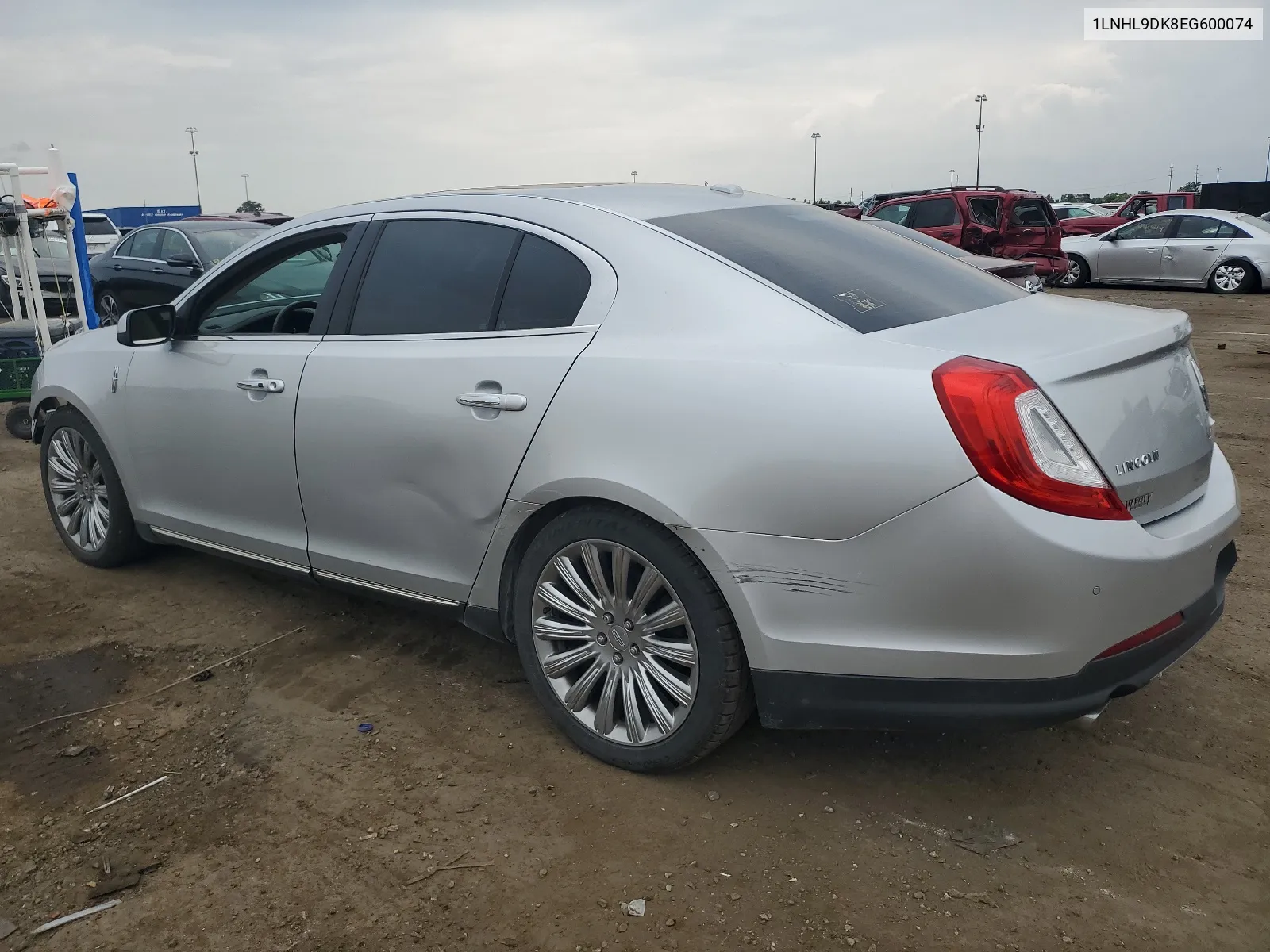 1LNHL9DK8EG600074 2014 Lincoln Mks