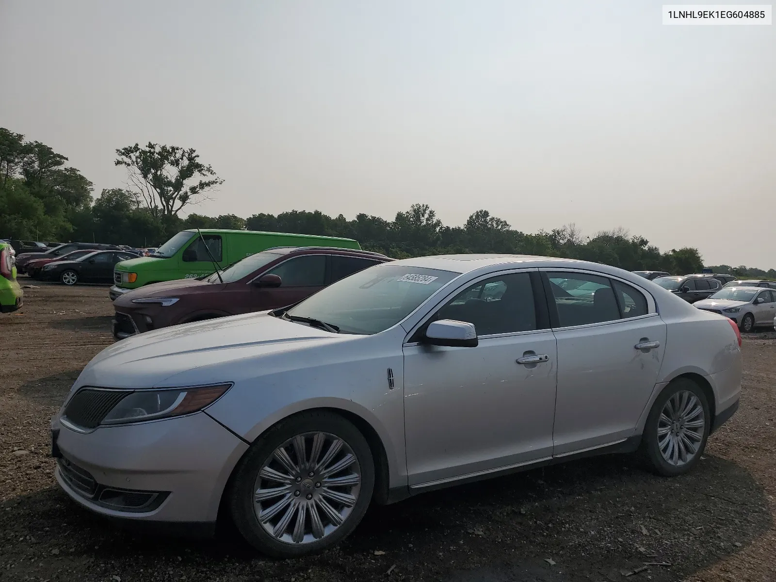 2014 Lincoln Mks VIN: 1LNHL9EK1EG604885 Lot: 64585284