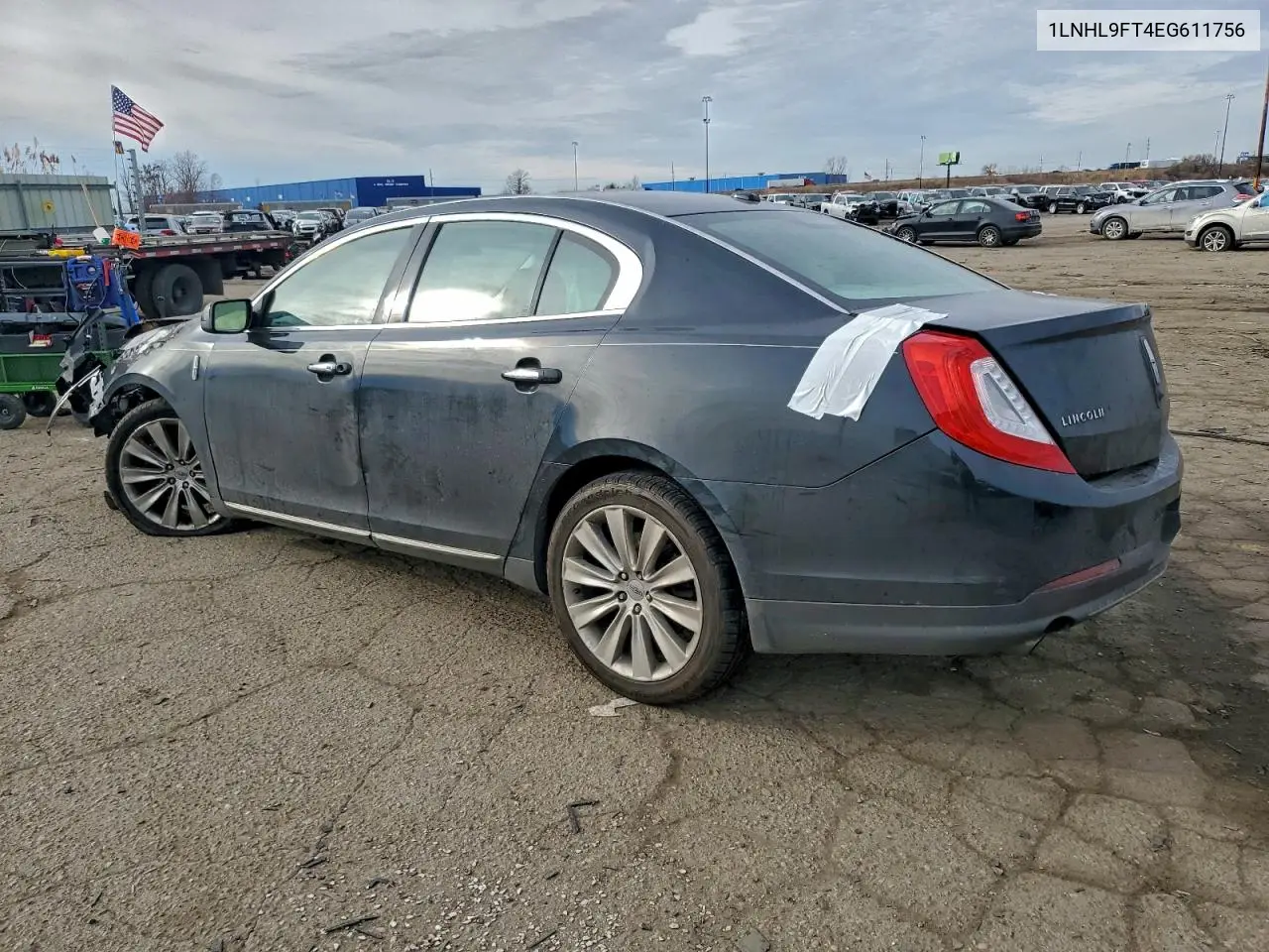 1LNHL9FT4EG611756 2014 Lincoln Mks