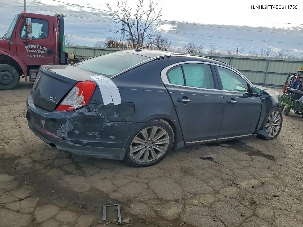 1LNHL9FT4EG611756 2014 Lincoln Mks