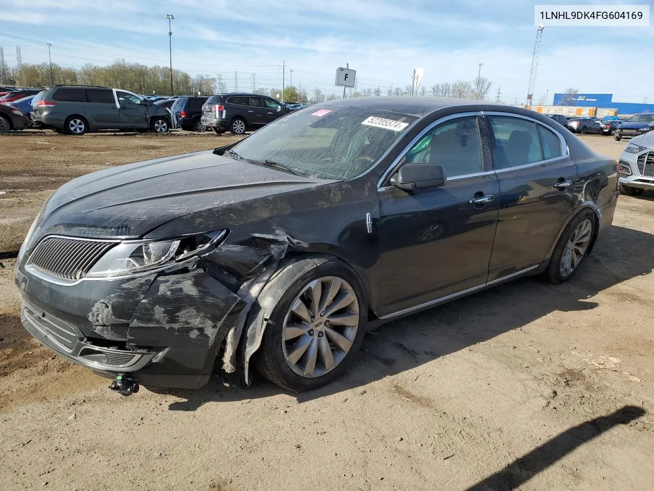 2015 Lincoln Mks VIN: 1LNHL9DK4FG604169 Lot: 52205574