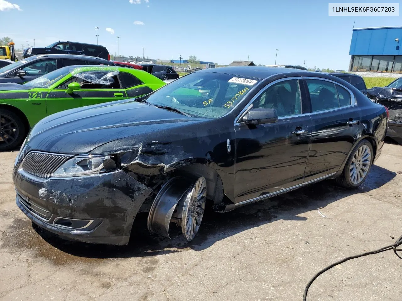 2015 Lincoln Mks VIN: 1LNHL9EK6FG607203 Lot: 53773864