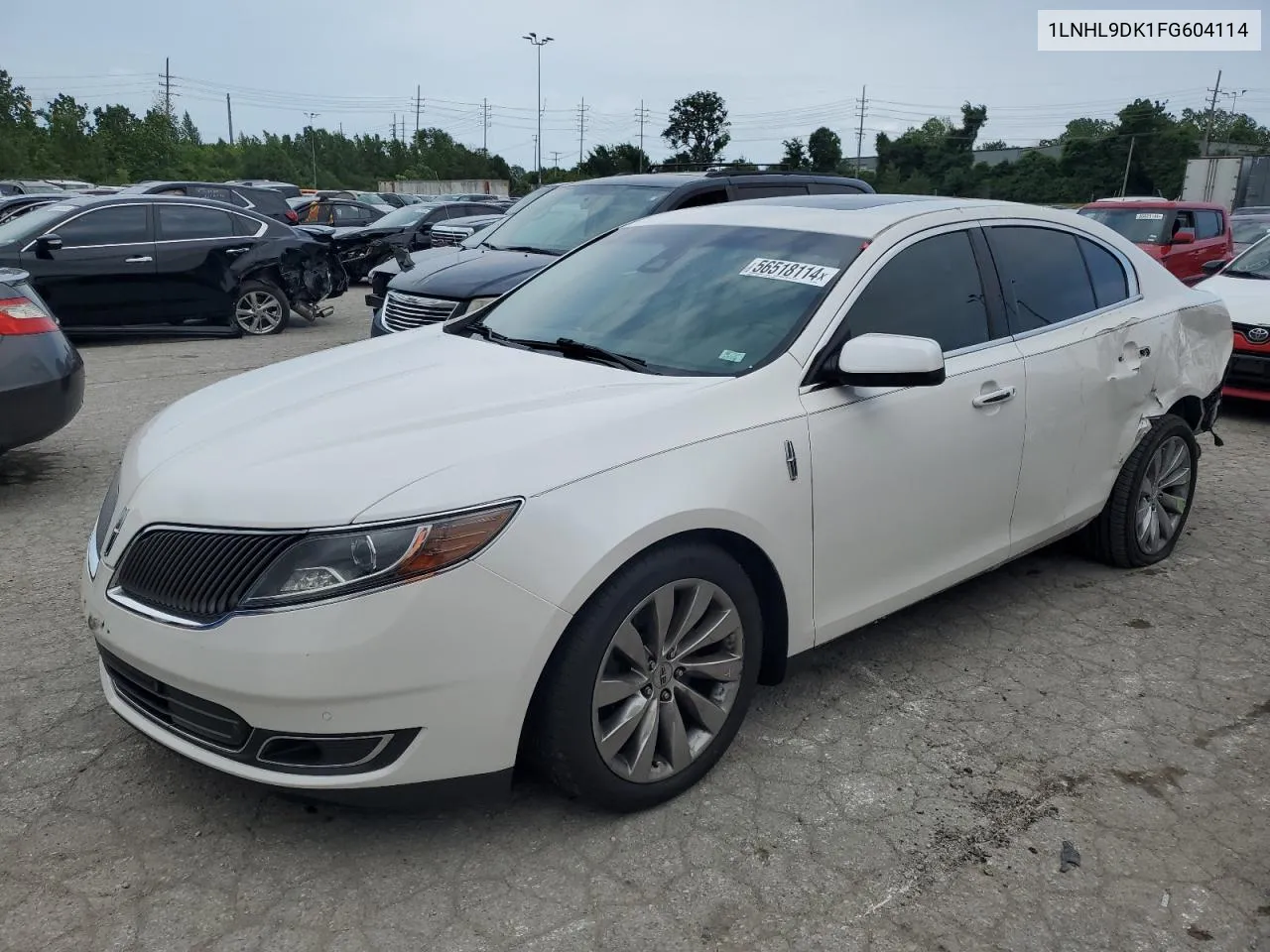 2015 Lincoln Mks VIN: 1LNHL9DK1FG604114 Lot: 56518114