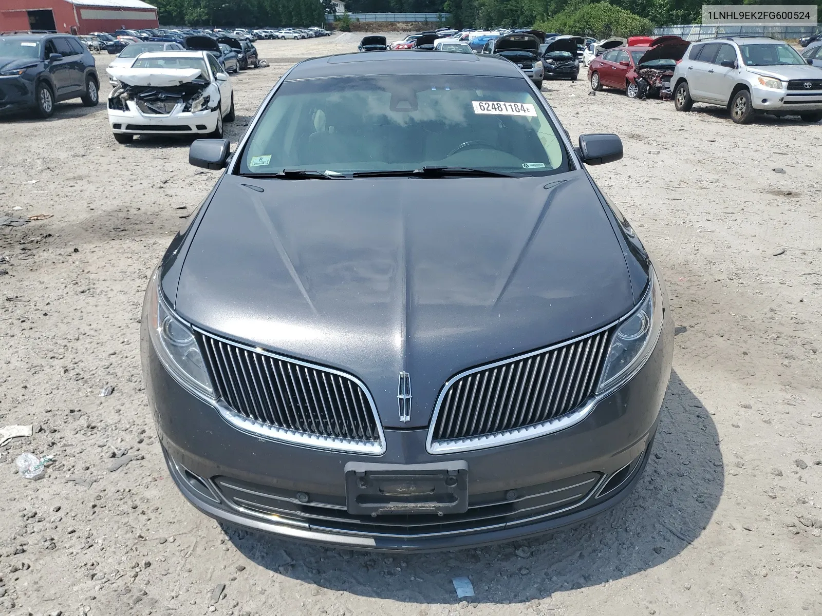 1LNHL9EK2FG600524 2015 Lincoln Mks