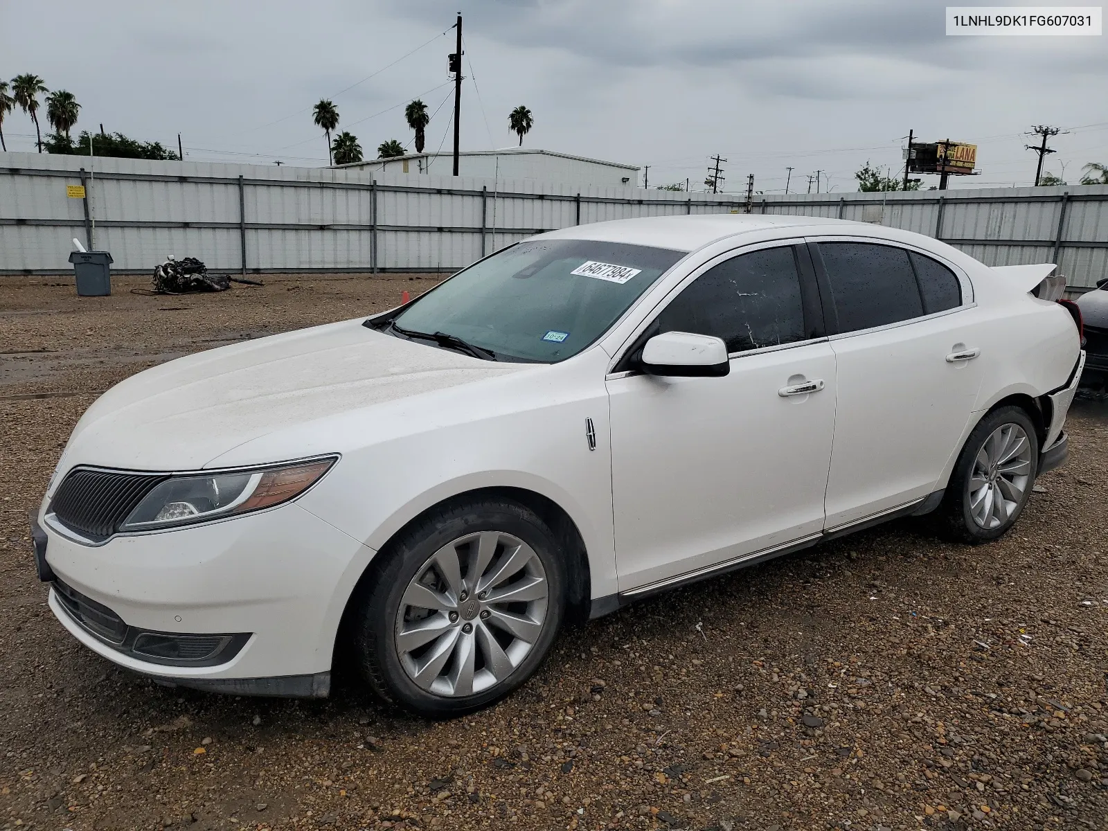 1LNHL9DK1FG607031 2015 Lincoln Mks