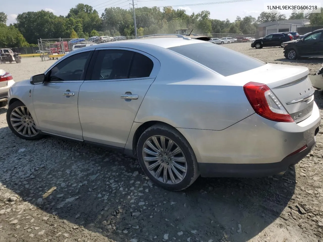 2015 Lincoln Mks VIN: 1LNHL9EK3FG606218 Lot: 68828684