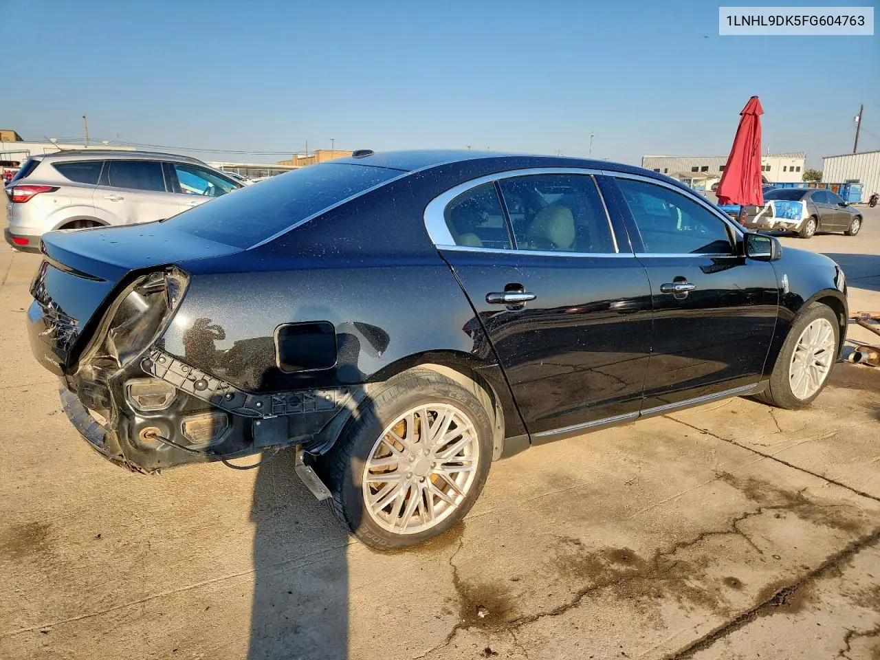 1LNHL9DK5FG604763 2015 Lincoln Mks
