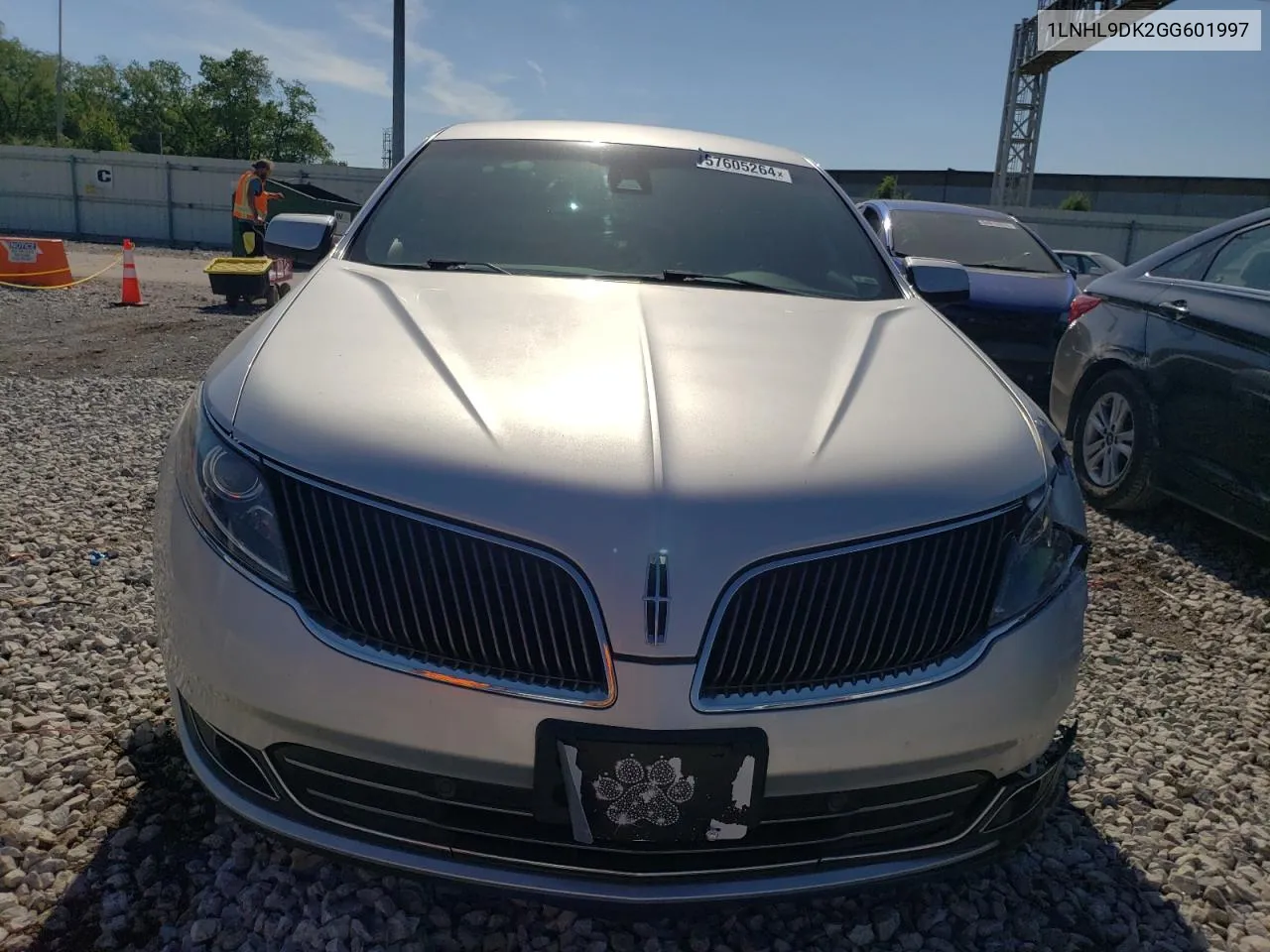 2016 Lincoln Mks VIN: 1LNHL9DK2GG601997 Lot: 57605264