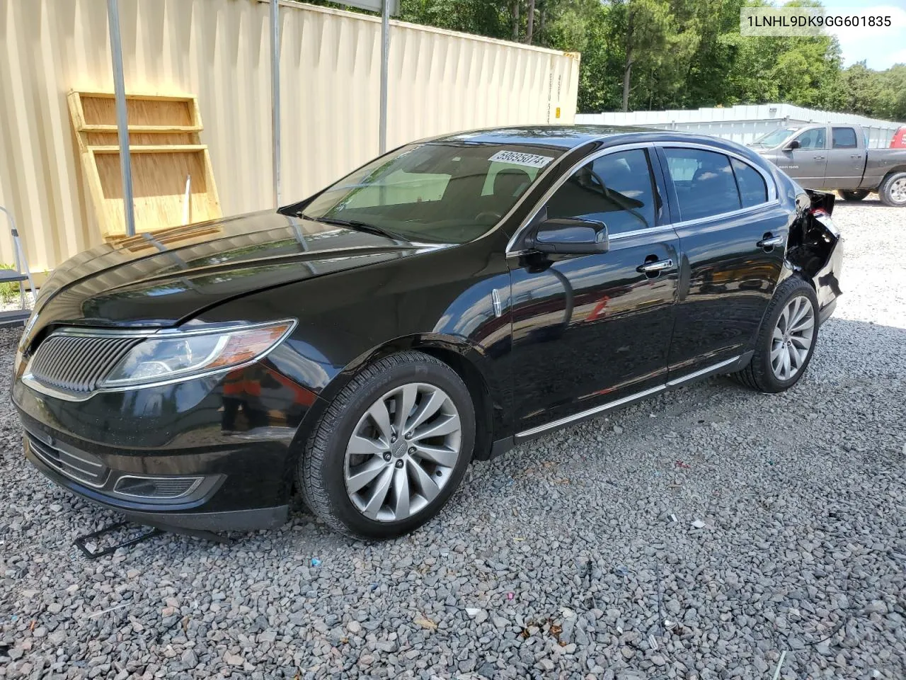 2016 Lincoln Mks VIN: 1LNHL9DK9GG601835 Lot: 59695074