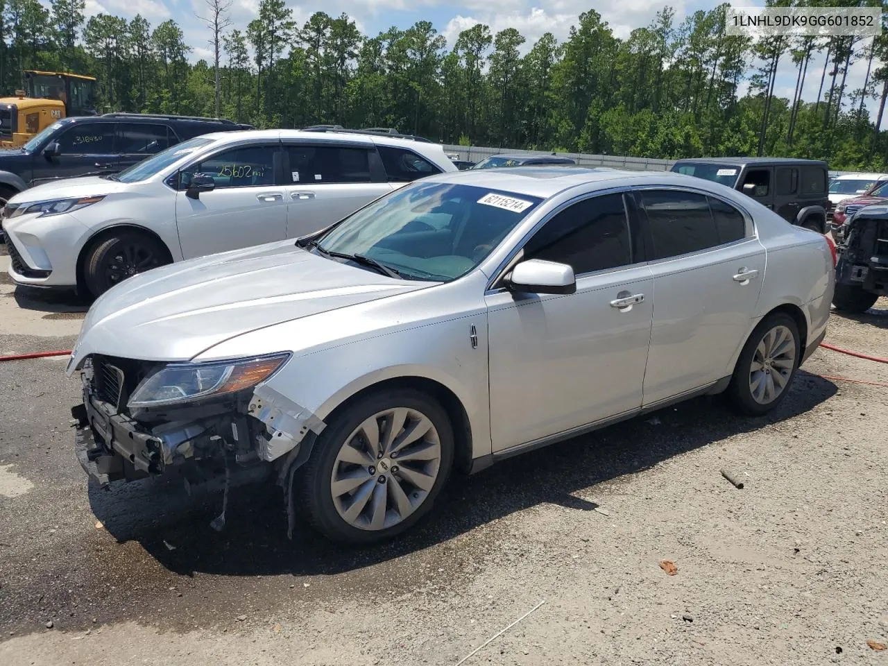 2016 Lincoln Mks VIN: 1LNHL9DK9GG601852 Lot: 62115214