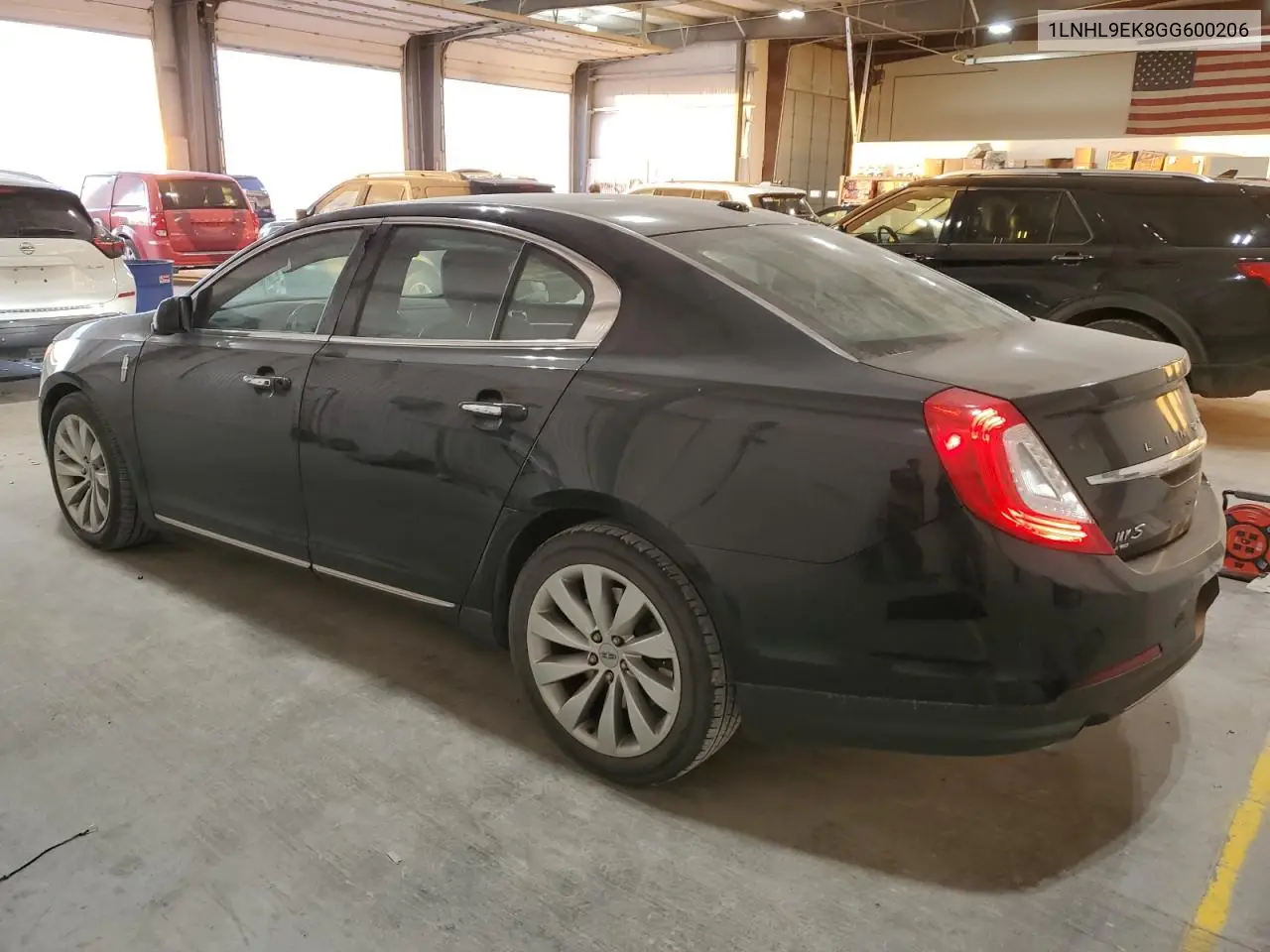 1LNHL9EK8GG600206 2016 Lincoln Mks