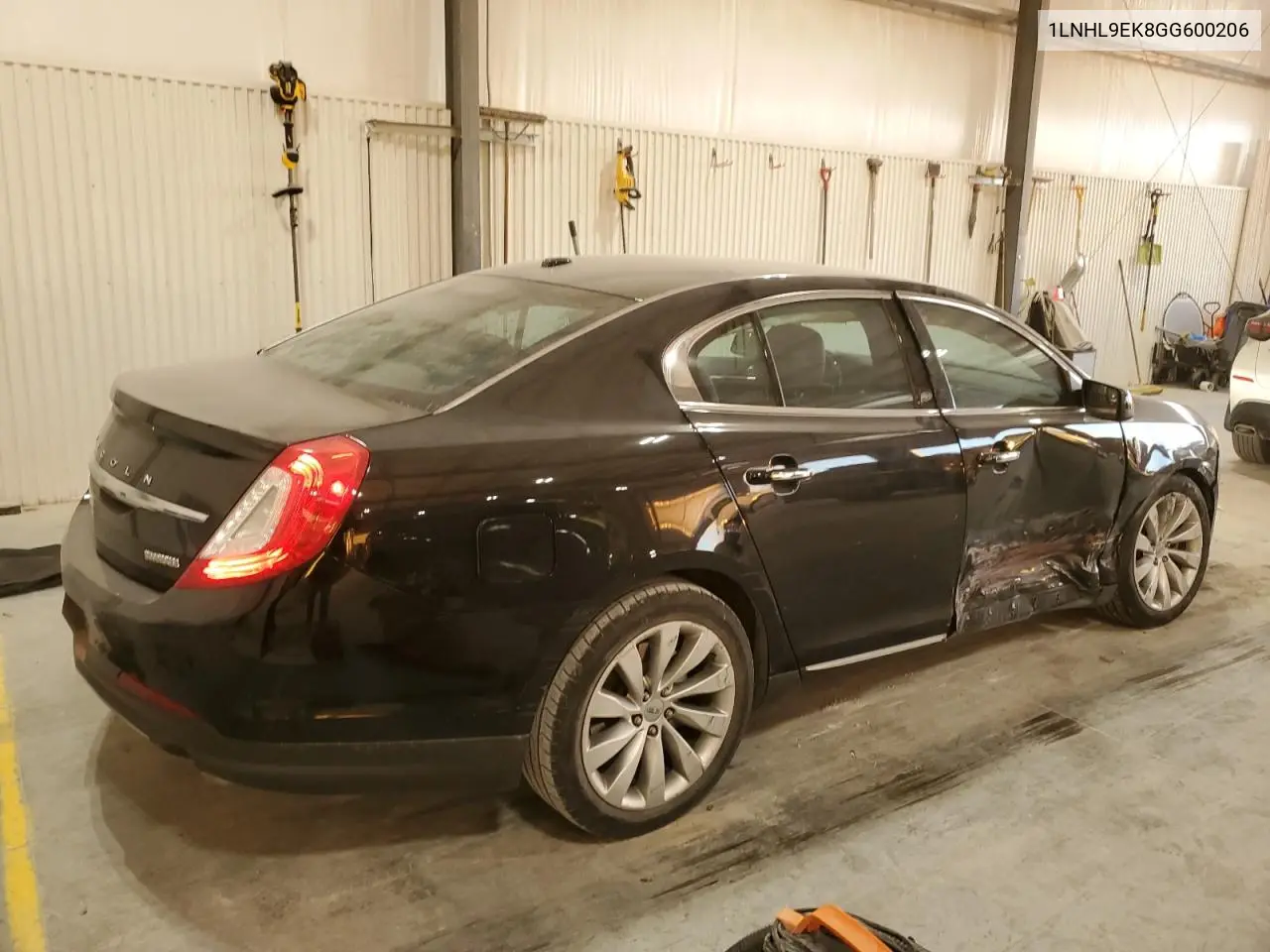 1LNHL9EK8GG600206 2016 Lincoln Mks