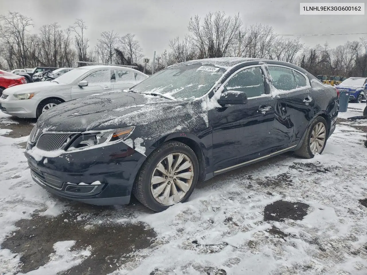 1LNHL9EK3GG600162 2016 Lincoln Mks