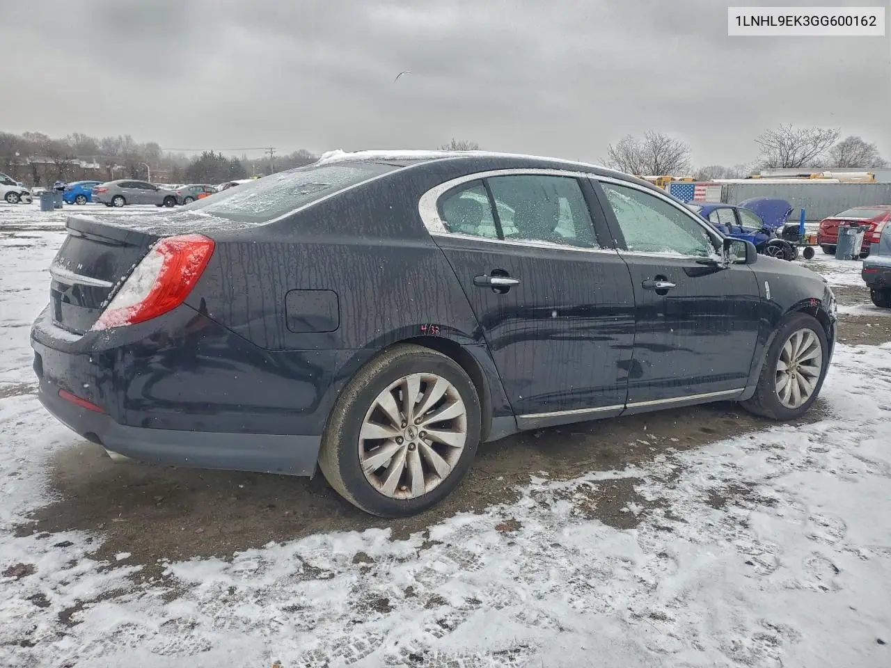 1LNHL9EK3GG600162 2016 Lincoln Mks