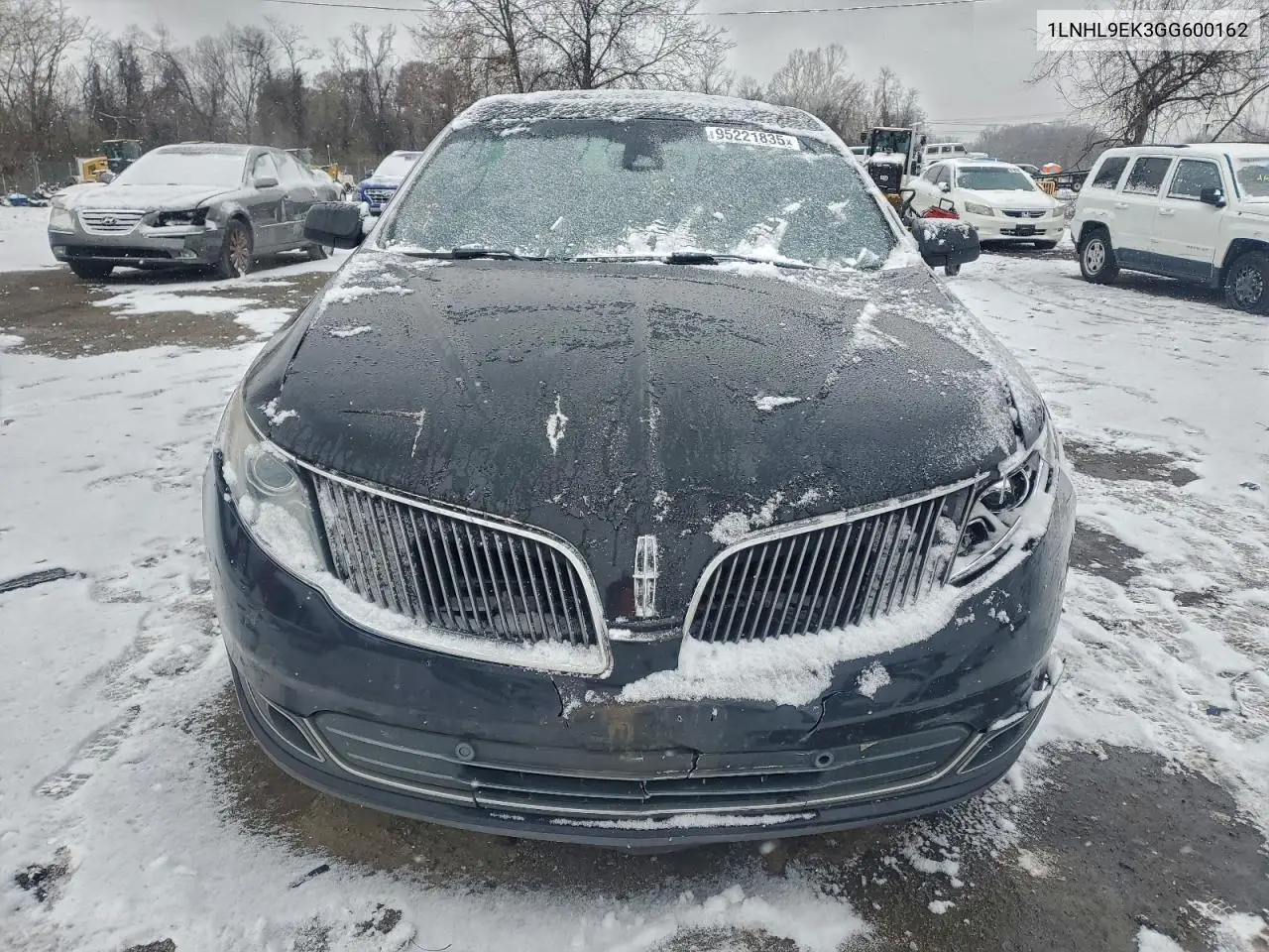 1LNHL9EK3GG600162 2016 Lincoln Mks