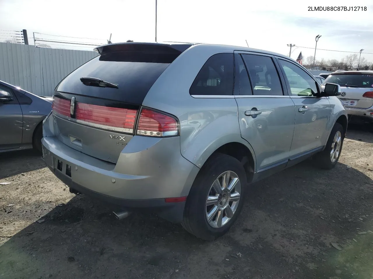 2007 Lincoln Mkx VIN: 2LMDU88C87BJ12718 Lot: 47370674