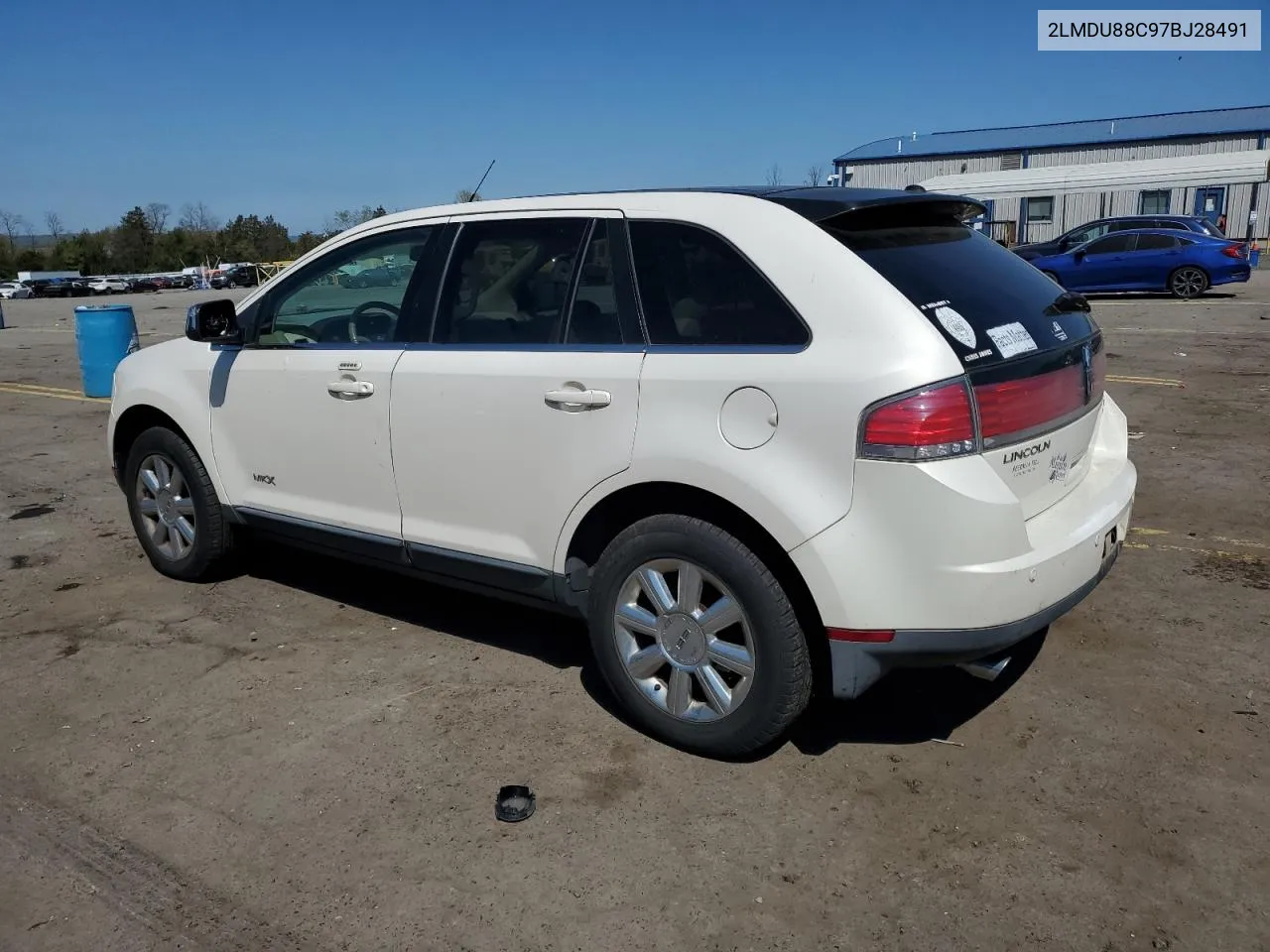 2007 Lincoln Mkx VIN: 2LMDU88C97BJ28491 Lot: 47658694