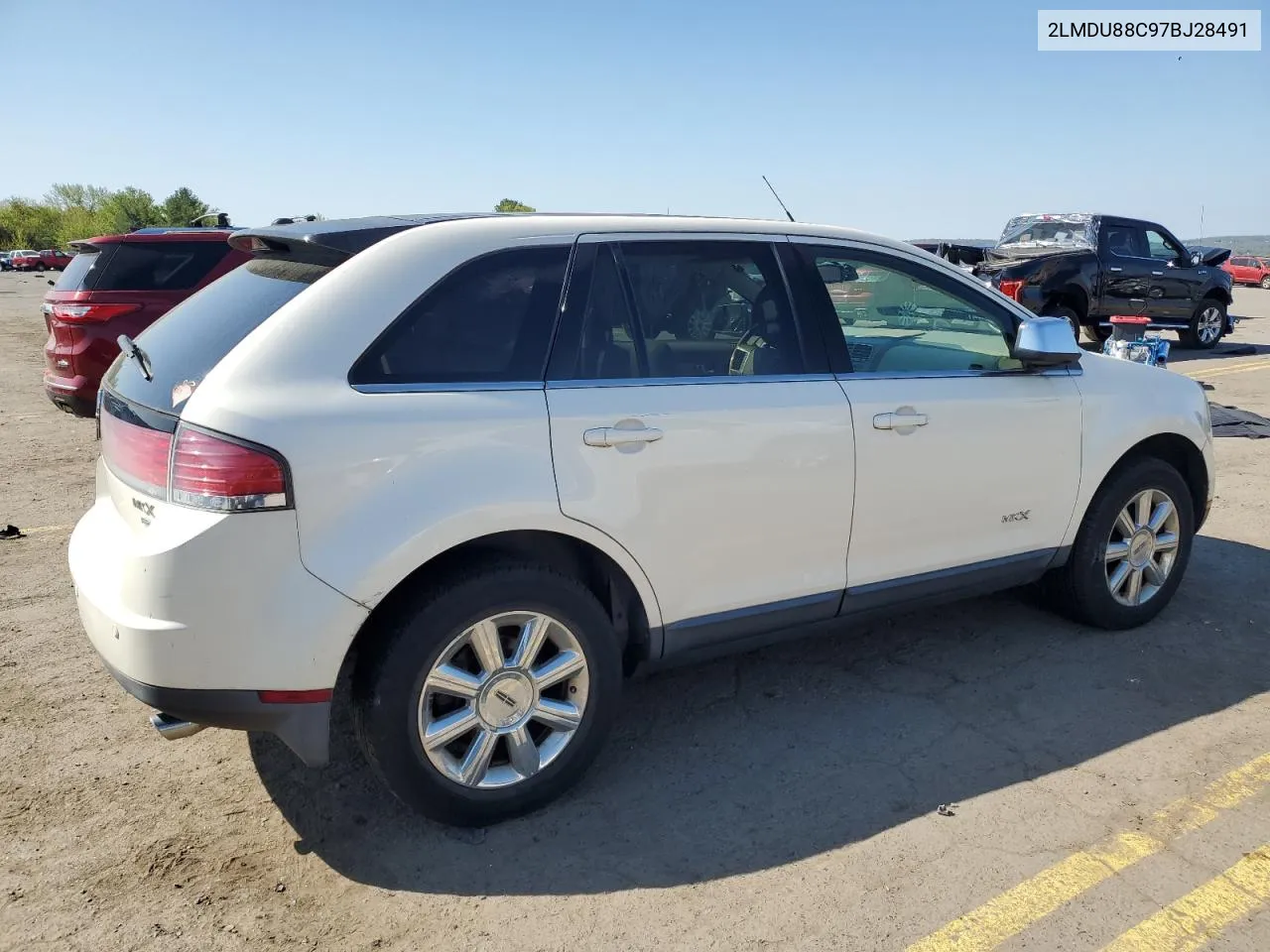 2007 Lincoln Mkx VIN: 2LMDU88C97BJ28491 Lot: 47658694