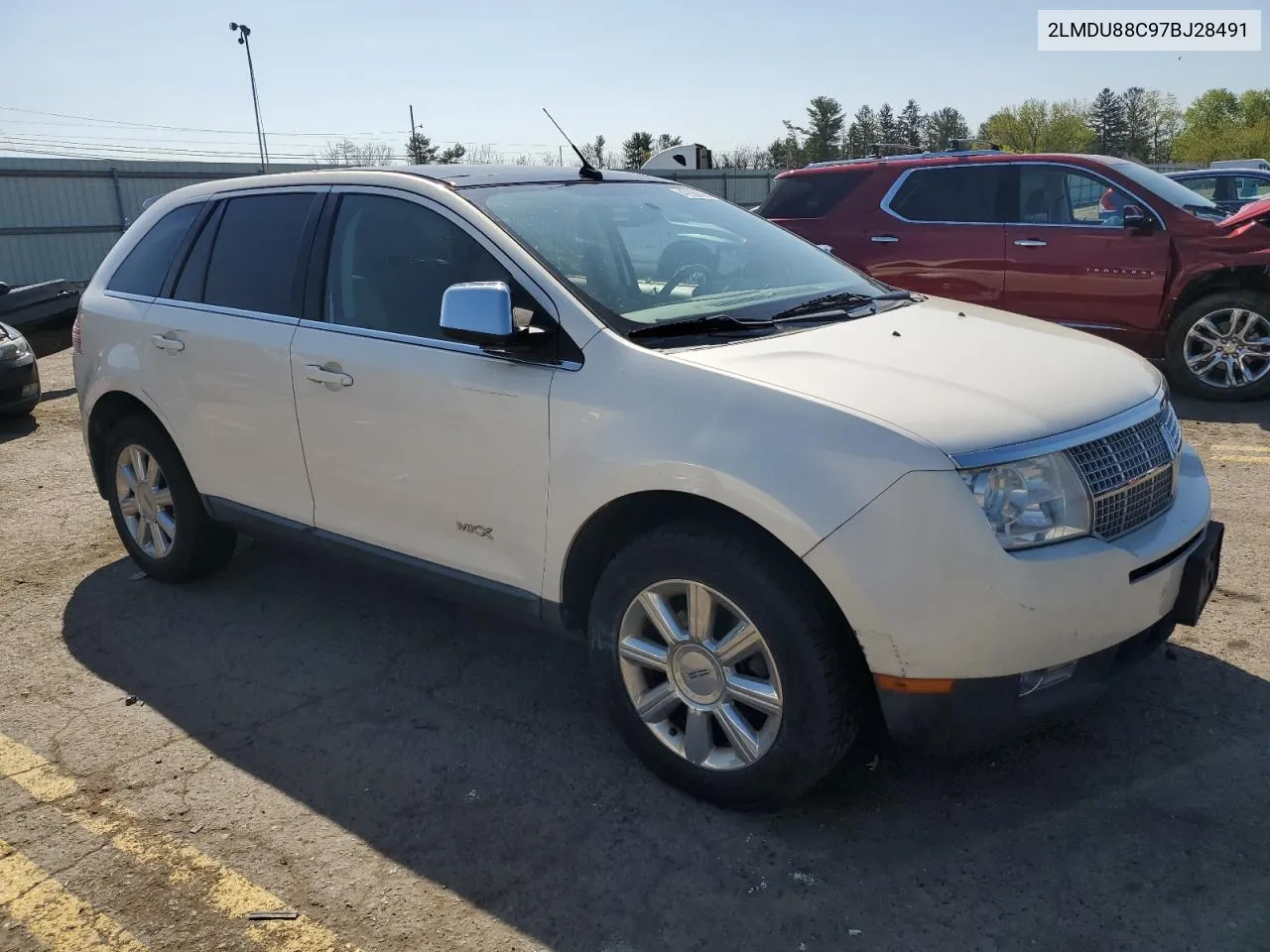 2007 Lincoln Mkx VIN: 2LMDU88C97BJ28491 Lot: 47658694