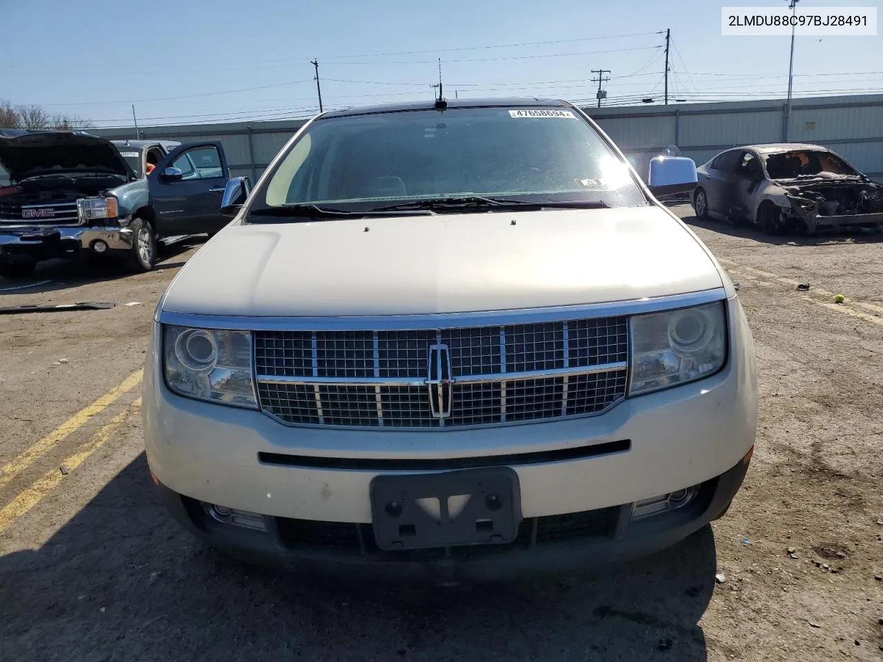 2007 Lincoln Mkx VIN: 2LMDU88C97BJ28491 Lot: 47658694