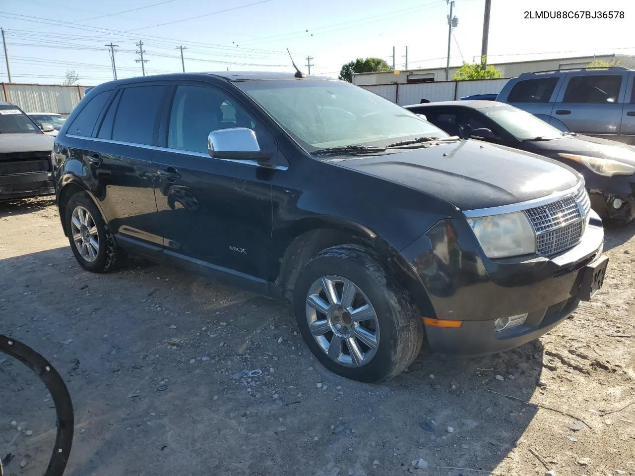 2007 Lincoln Mkx VIN: 2LMDU88C67BJ36578 Lot: 50332584