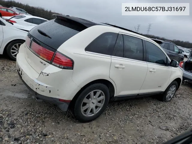 2007 Lincoln Mkx VIN: 2LMDU68C57BJ31697 Lot: 52936464