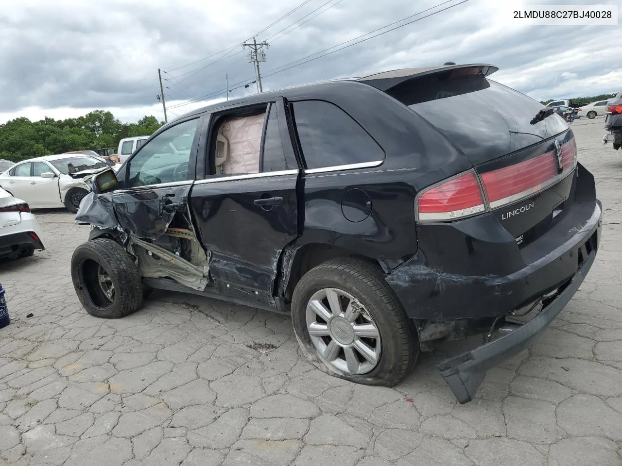 2LMDU88C27BJ40028 2007 Lincoln Mkx