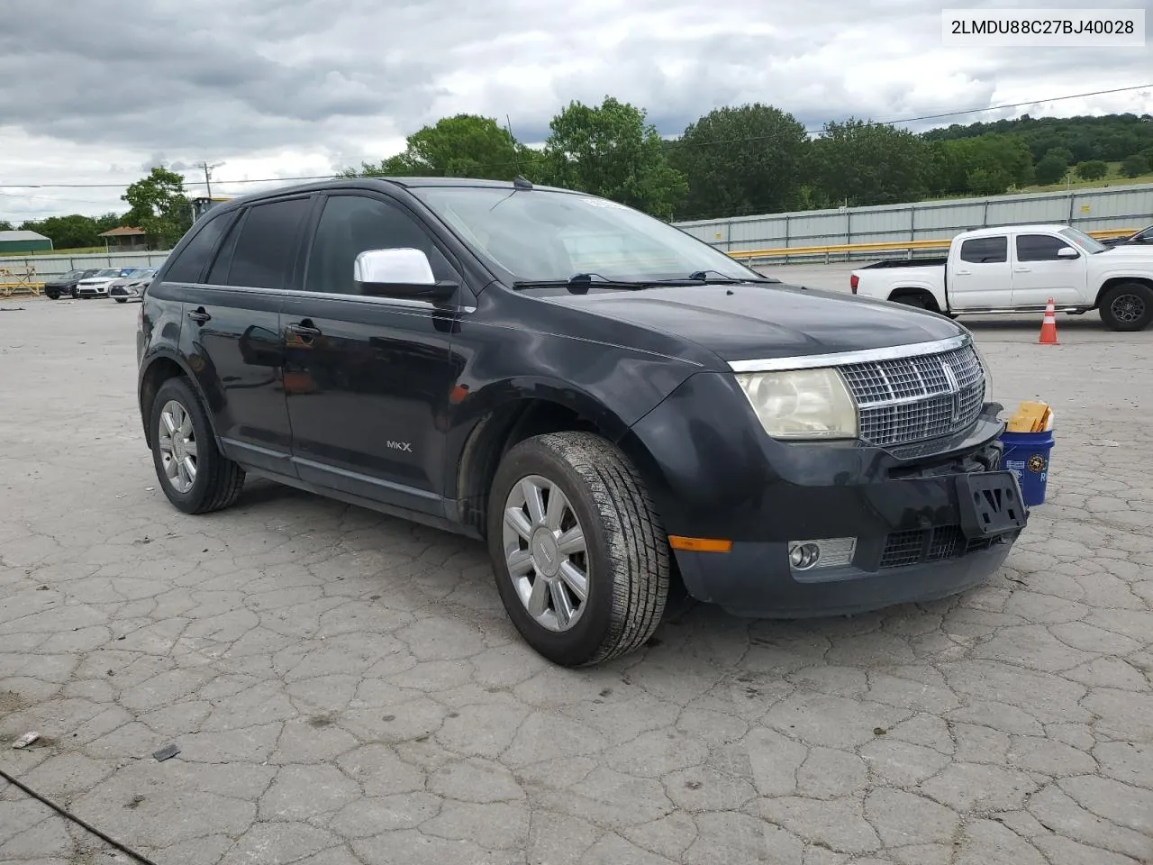 2007 Lincoln Mkx VIN: 2LMDU88C27BJ40028 Lot: 54022144