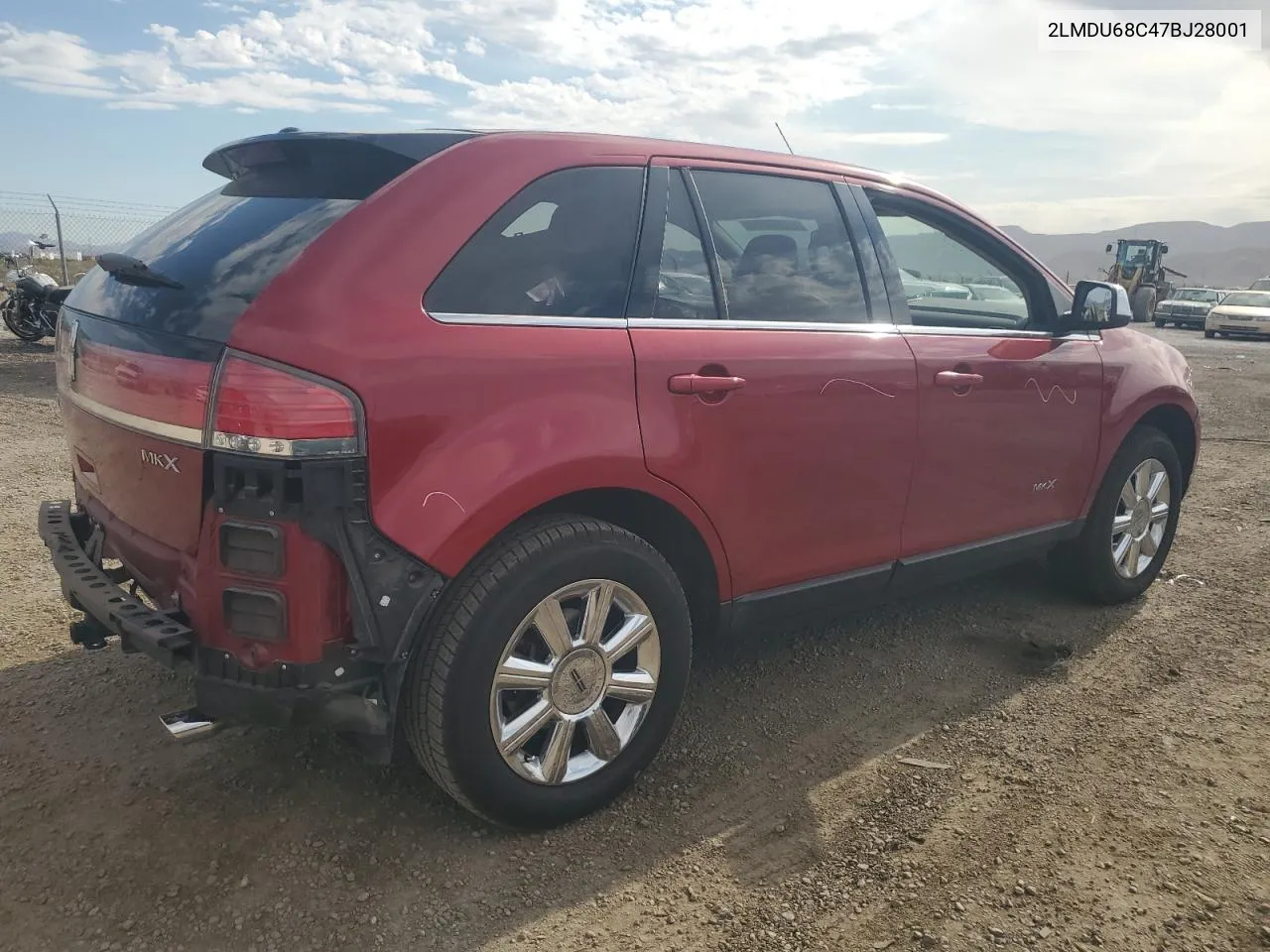 2007 Lincoln Mkx VIN: 2LMDU68C47BJ28001 Lot: 54389464