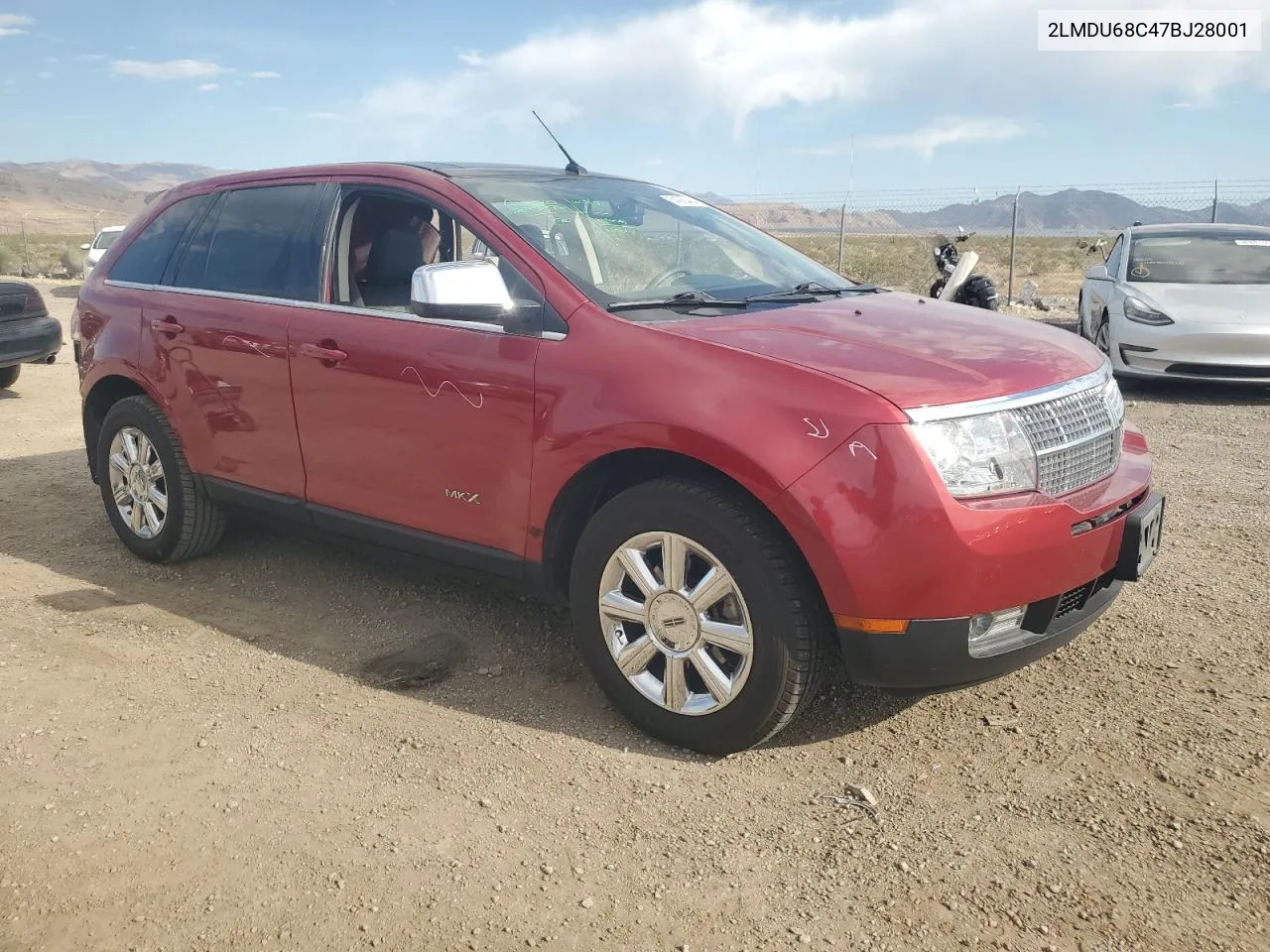 2007 Lincoln Mkx VIN: 2LMDU68C47BJ28001 Lot: 54389464