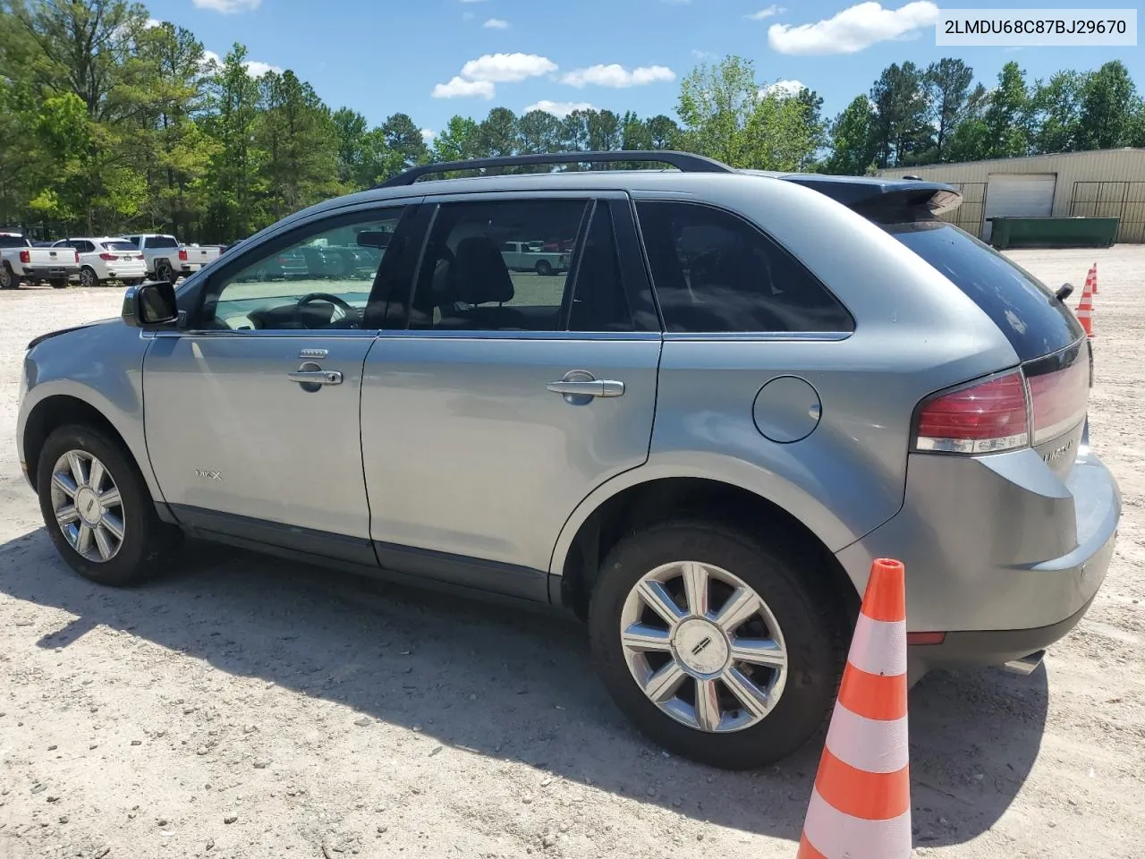 2LMDU68C87BJ29670 2007 Lincoln Mkx