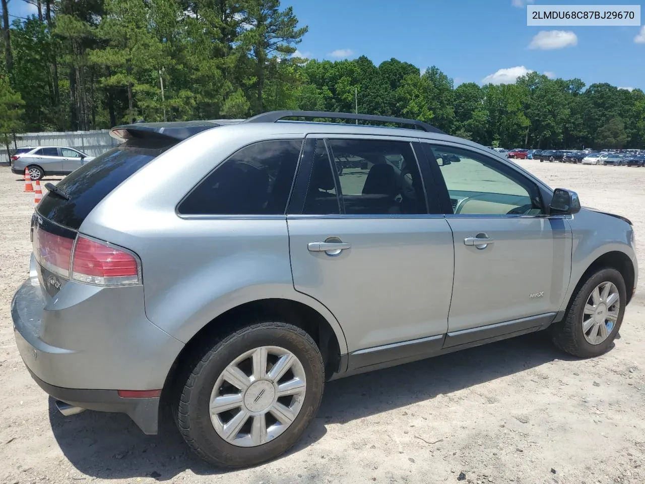 2007 Lincoln Mkx VIN: 2LMDU68C87BJ29670 Lot: 55155164