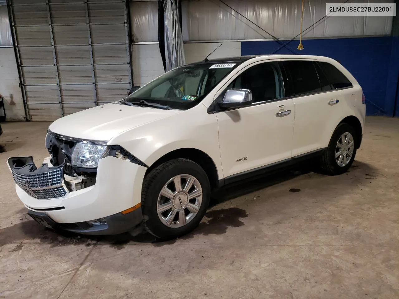 2LMDU88C27BJ22001 2007 Lincoln Mkx