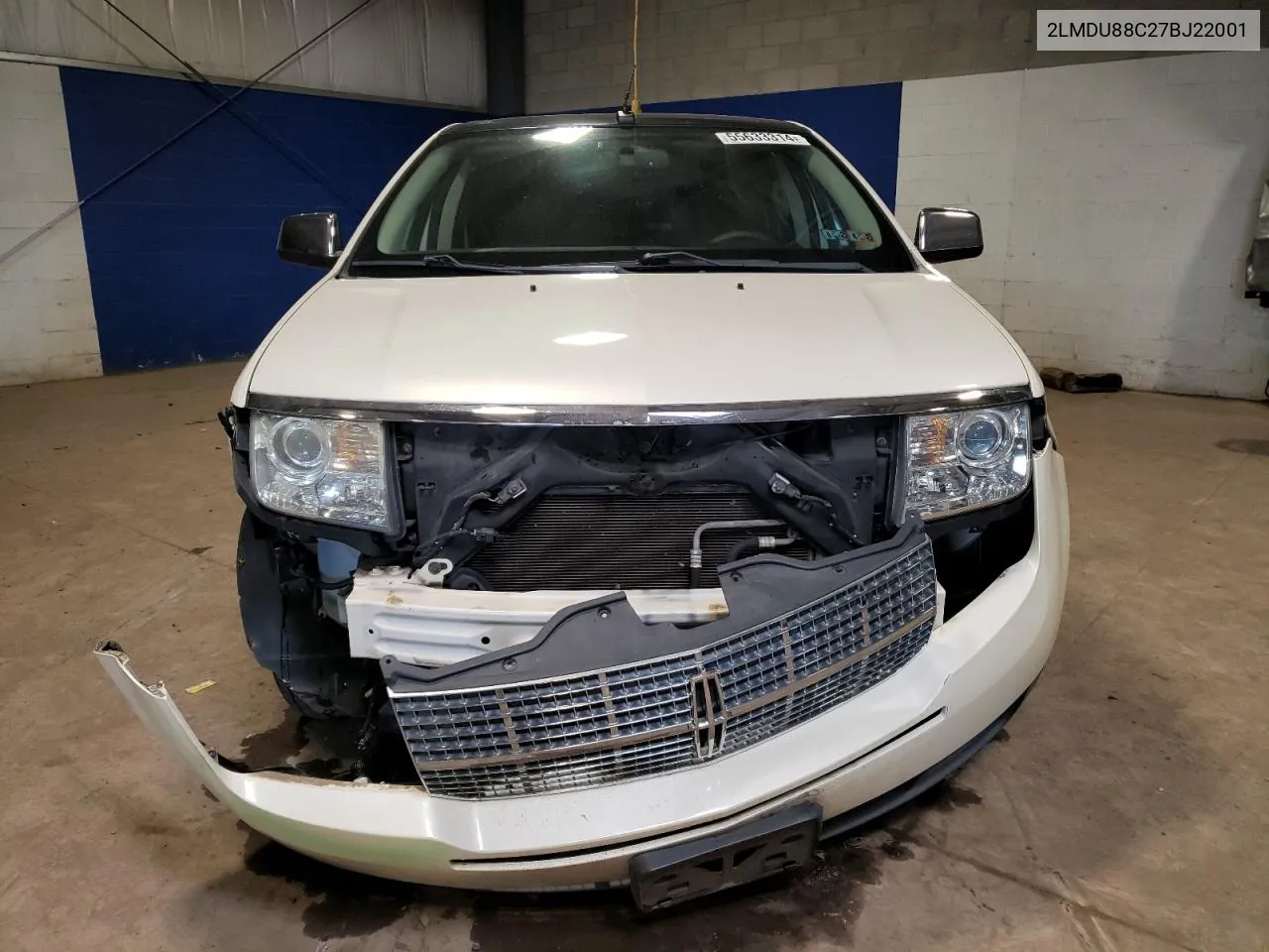 2LMDU88C27BJ22001 2007 Lincoln Mkx